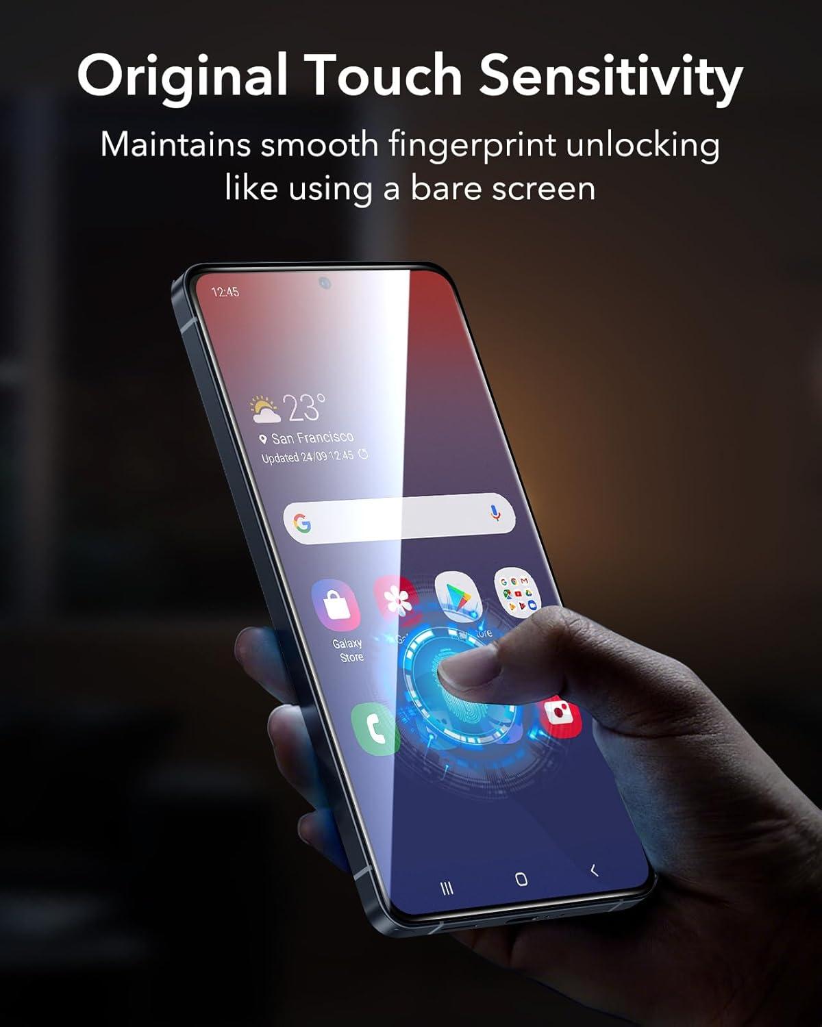 imageESR Accessory Glass by Corning 3 Pack 9H Glass for Samsung Galaxy S26 Ultra Screen Protector AntiReflective Coating MilitaryGrade Protection Shatterproof amp Durable UltraFit TrayClear 3pcs