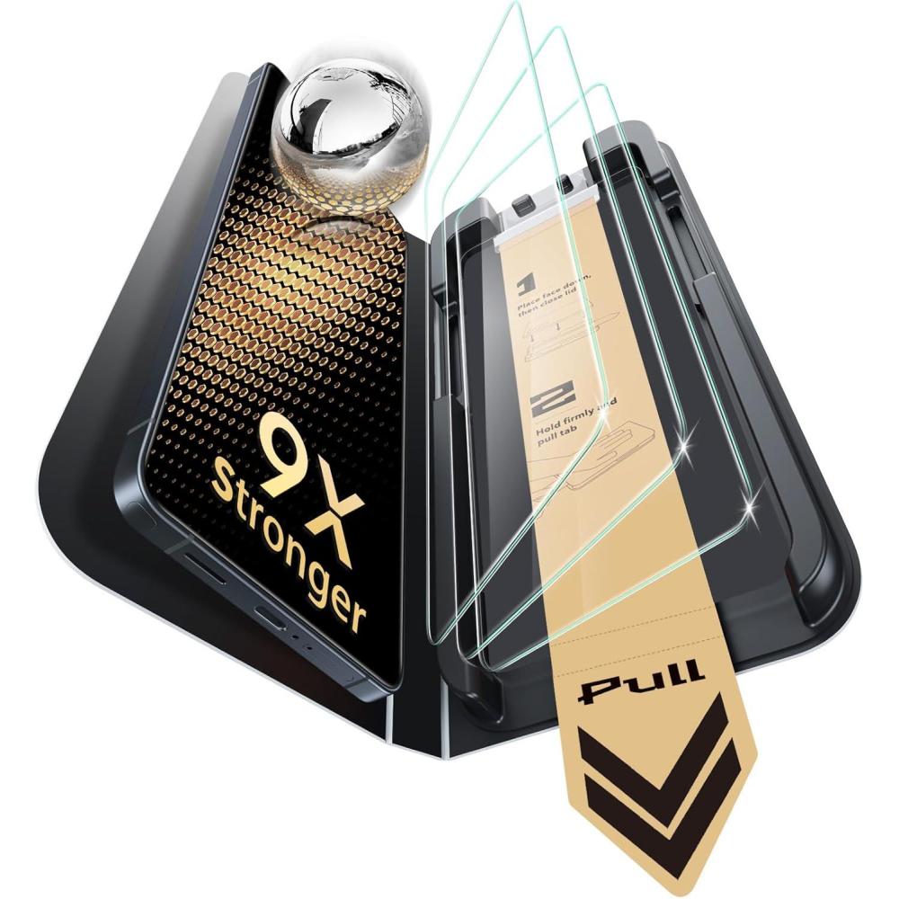 imageESR Accessory Glass by Corning 3 Pack 9H Glass for Samsung Galaxy S26 Ultra Screen Protector AntiReflective Coating MilitaryGrade Protection Shatterproof amp Durable UltraFit TrayClear 3pcs